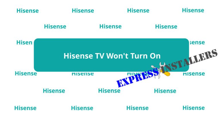 Hisense TV Wont Turn On