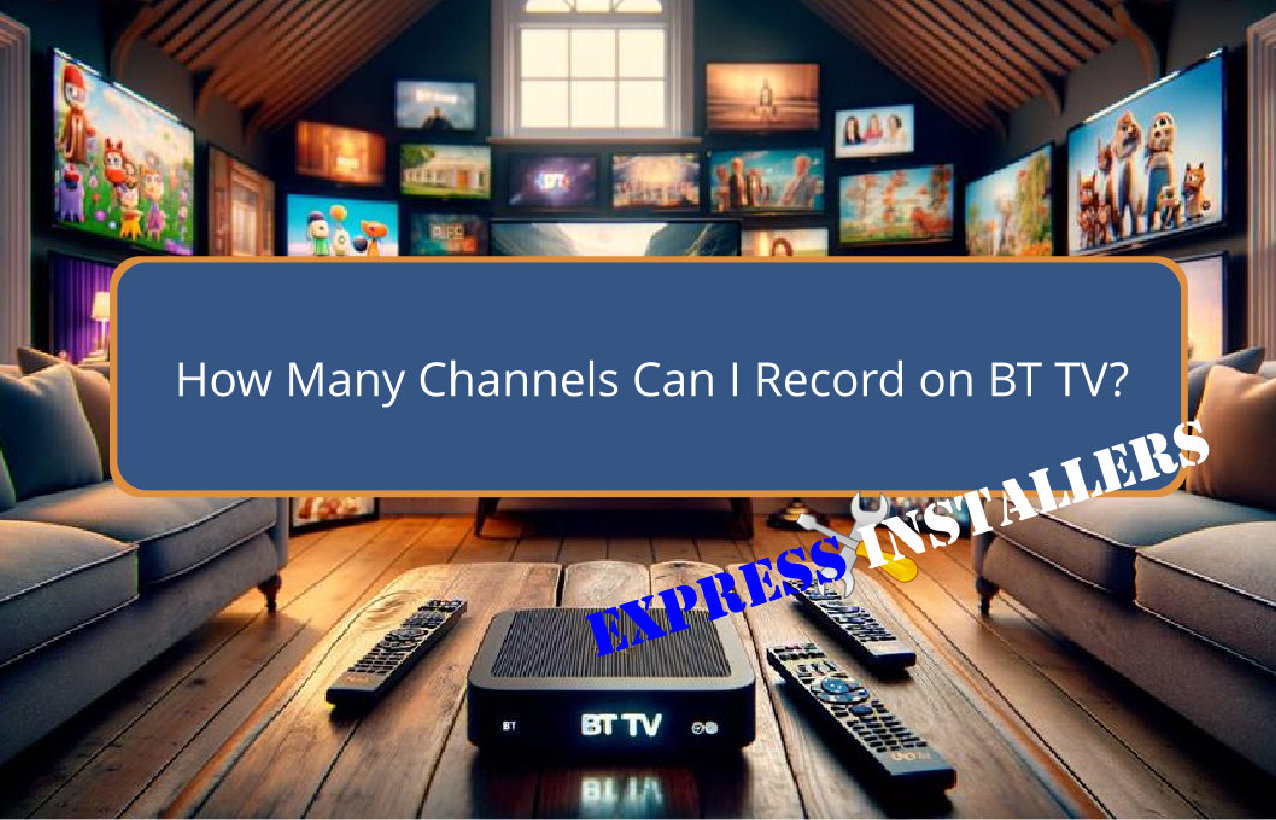 How Many Channels Can I Record on BT TV - Express Installers