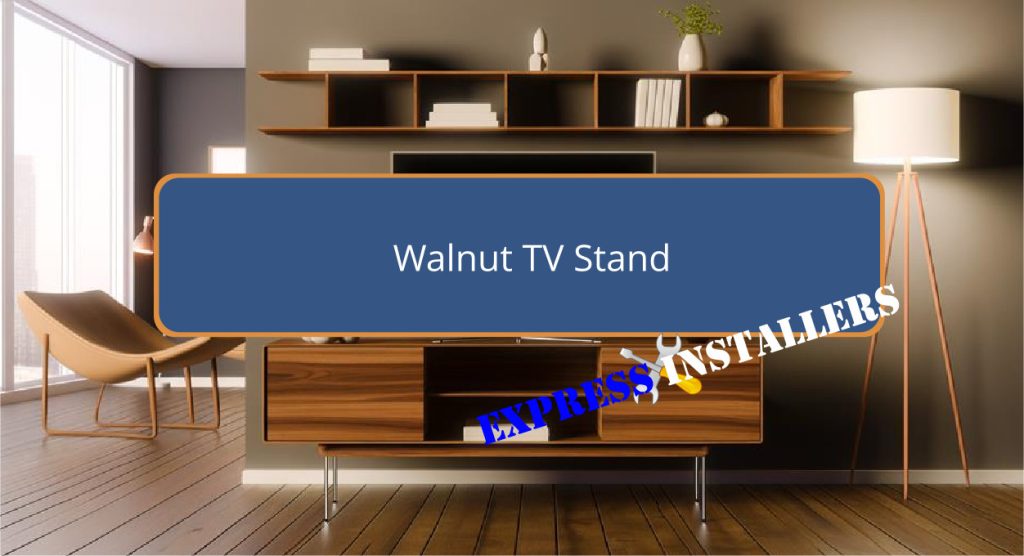 Walnut TV Stand