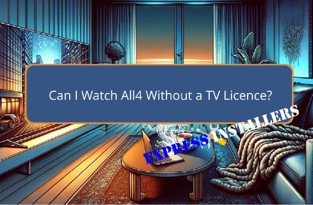 watching all4 without license