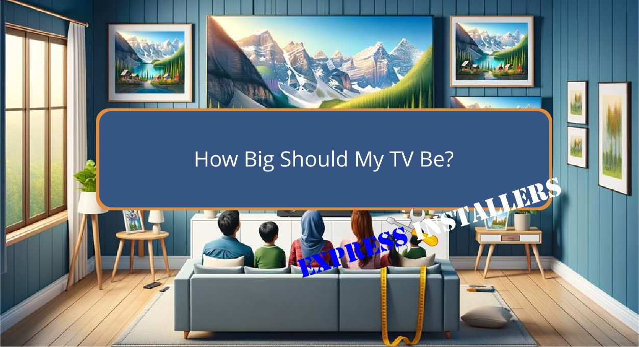 How Big Should My TV Be? Express Installers
