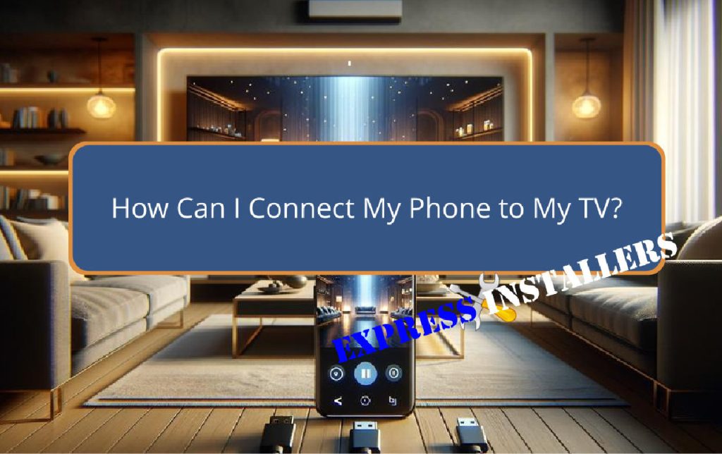 connecting phone to tv