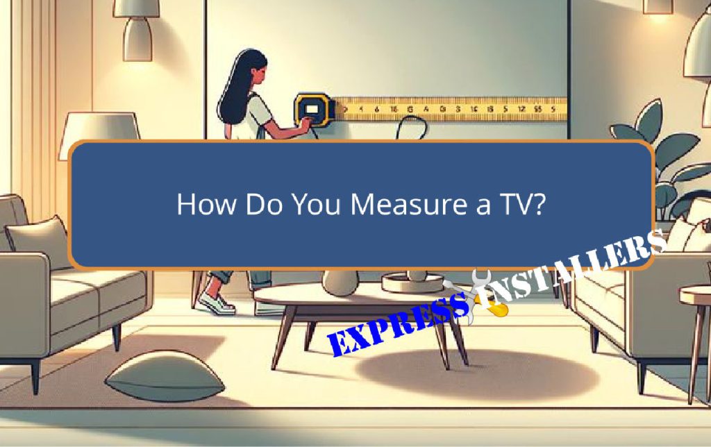 measuring tv screen size