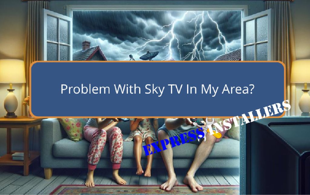 sky tv reception issues