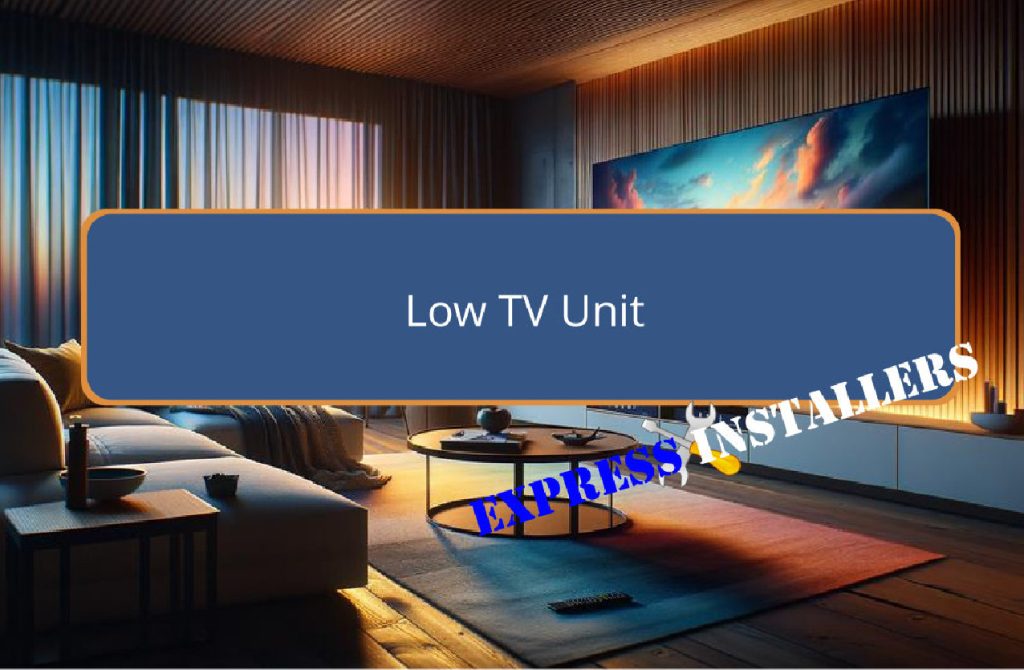 minimalist tv storage solution