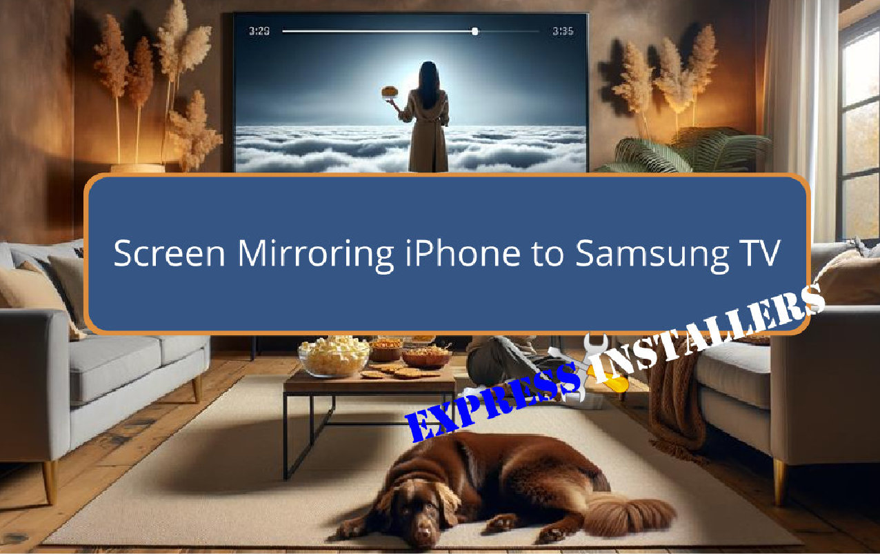 connecting iphone to samsung
