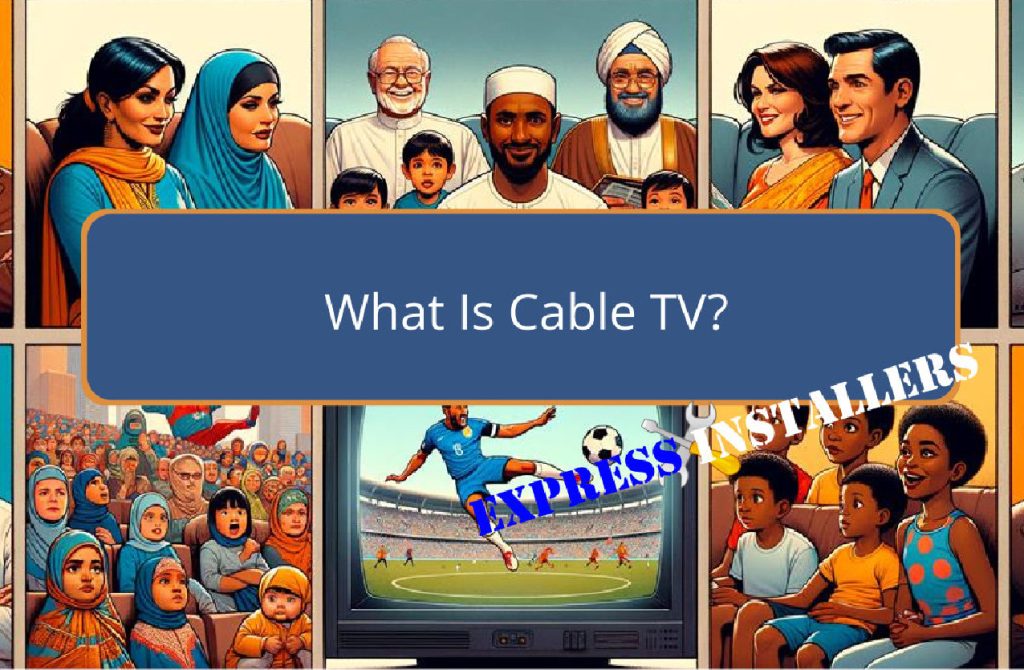 television service through cables