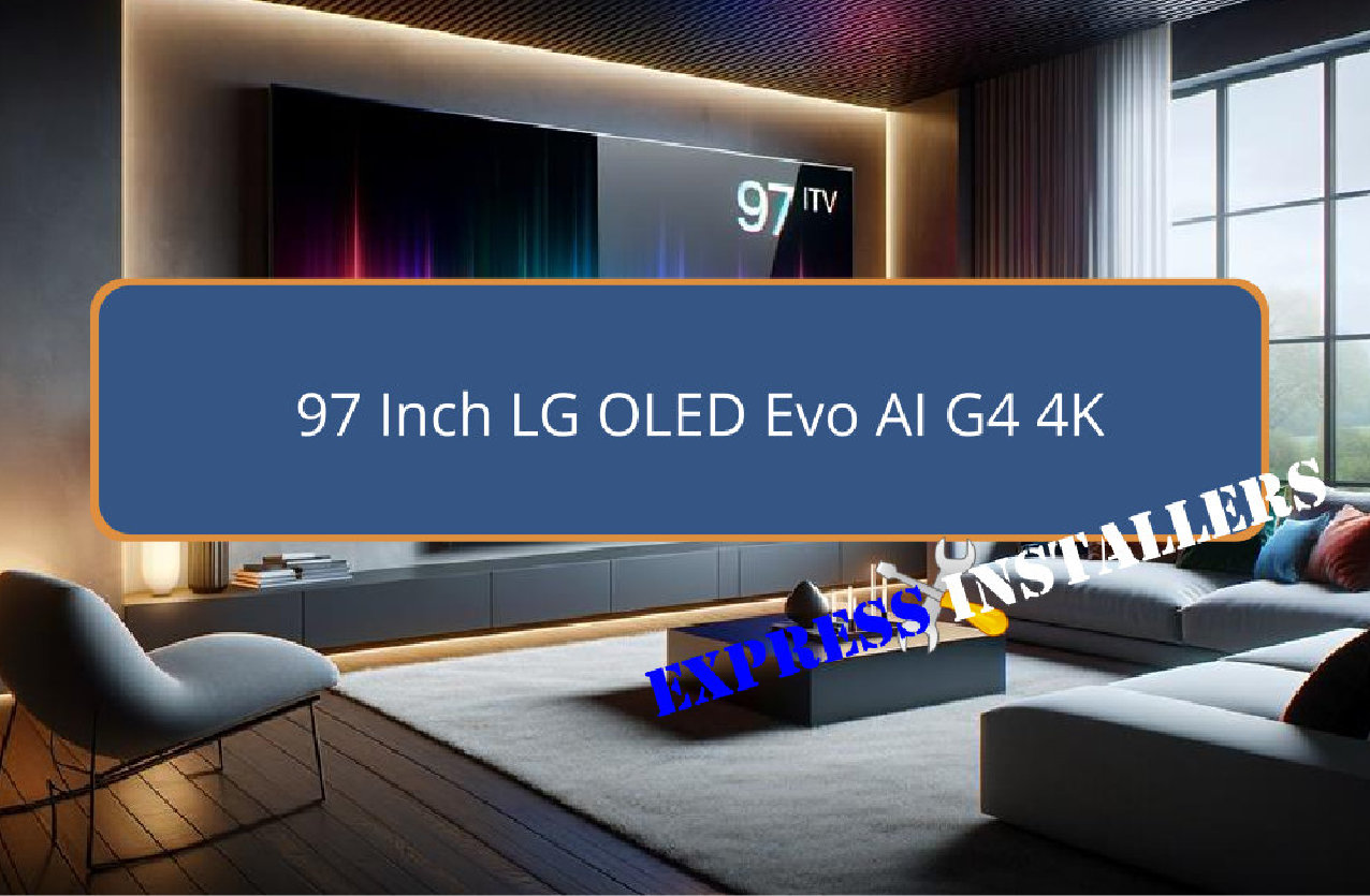 97 Inch LG OLED Evo AI G4 4K OLED97G45LW - Express Installers