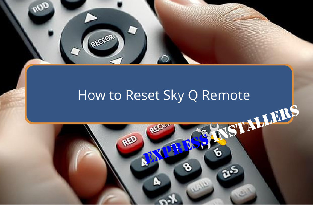 resetting sky q remote