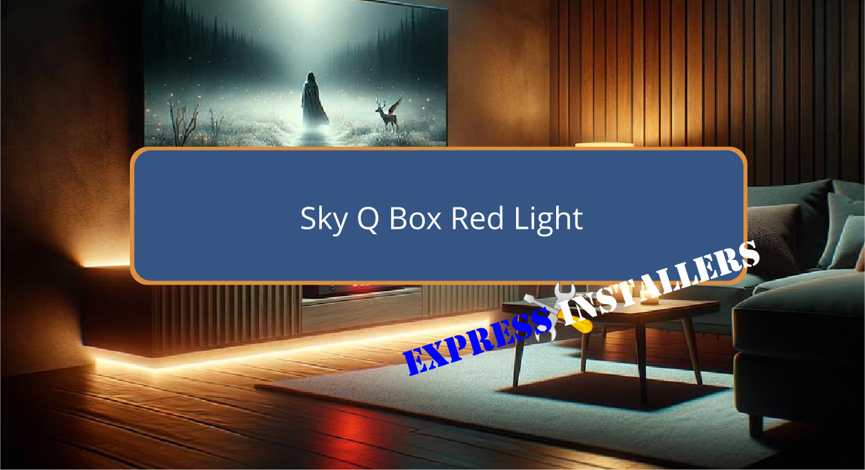 Sky Q Box Red Light - Express Installers