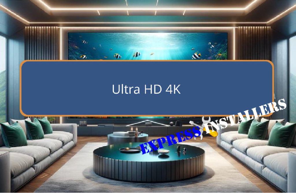 high definition 4k resolution display