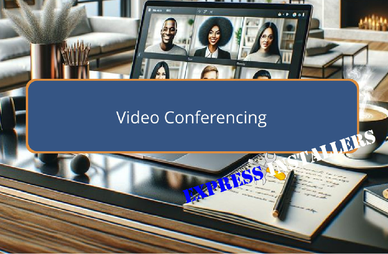 virtual meetings on screen