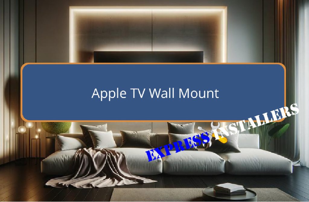 securely mount apple tv