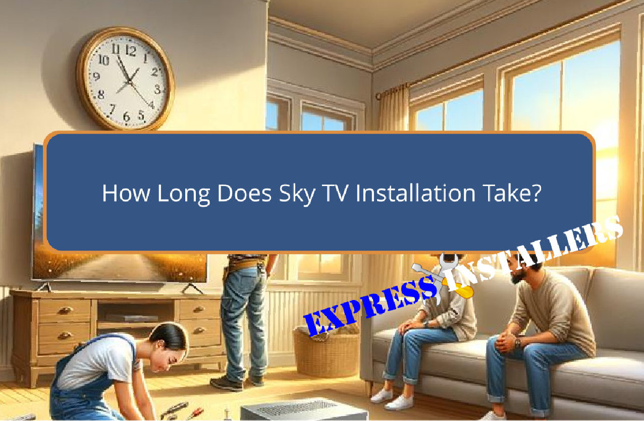 sky tv installation duration