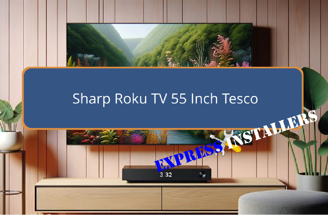 Sharp Roku TV 55 Inch Tesco - Express Installers