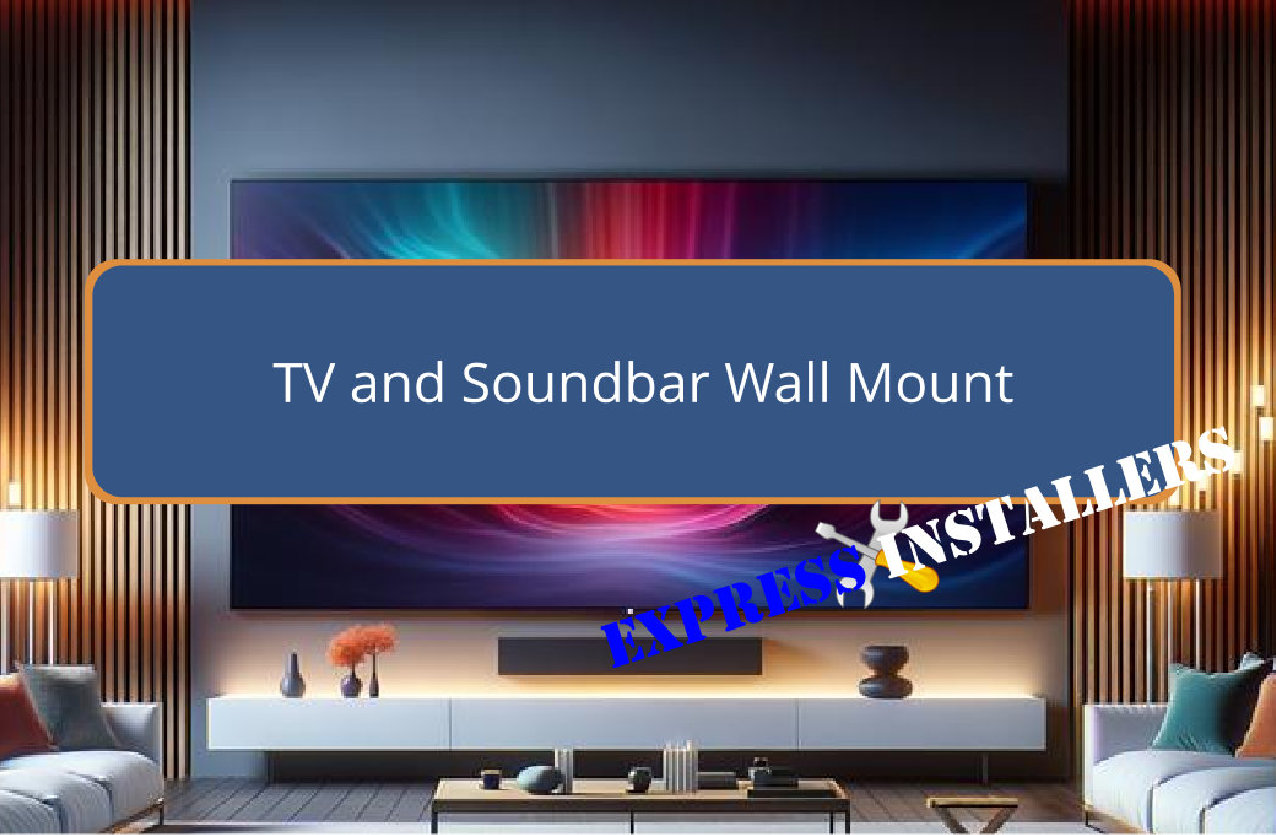Curated visual reference: Soundbar Setup For Wall Mounting Reference: TV And Soundbar Wall Mount